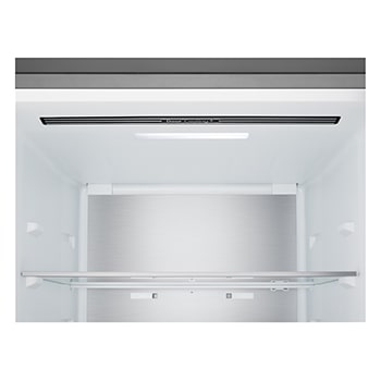 Vooraanzicht LG-koelkast met vriesvak (gbbs514amb) met Door Cooling+™-uitlaat