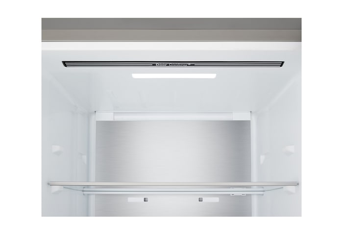 Vooraanzicht LG-koelkast met vriesvak (gbbs524apy) met Door Cooling+™-uitlaat