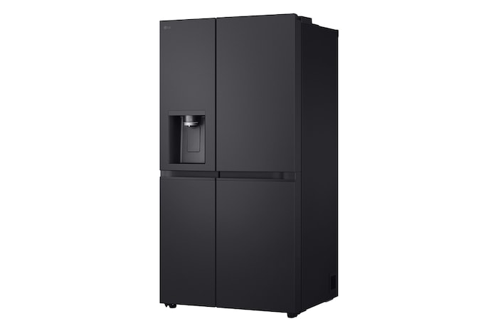 LG 623L Amerikaanse koelkast Zwart | ThinQ™ | Uvnano™ | FRESH Converter™, GSLE91EVAB