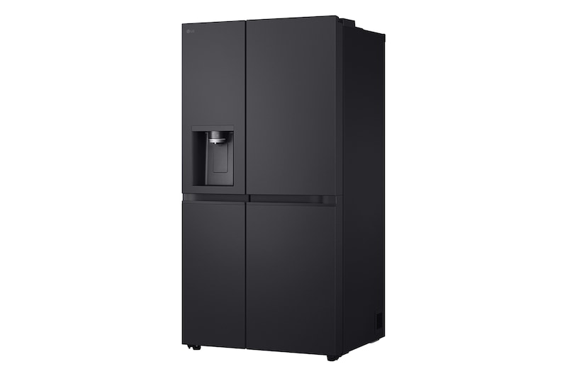 LG 623L Amerikaanse koelkast Zwart | ThinQ™ | Uvnano™ | FRESH Converter™, GSLE91EVAB