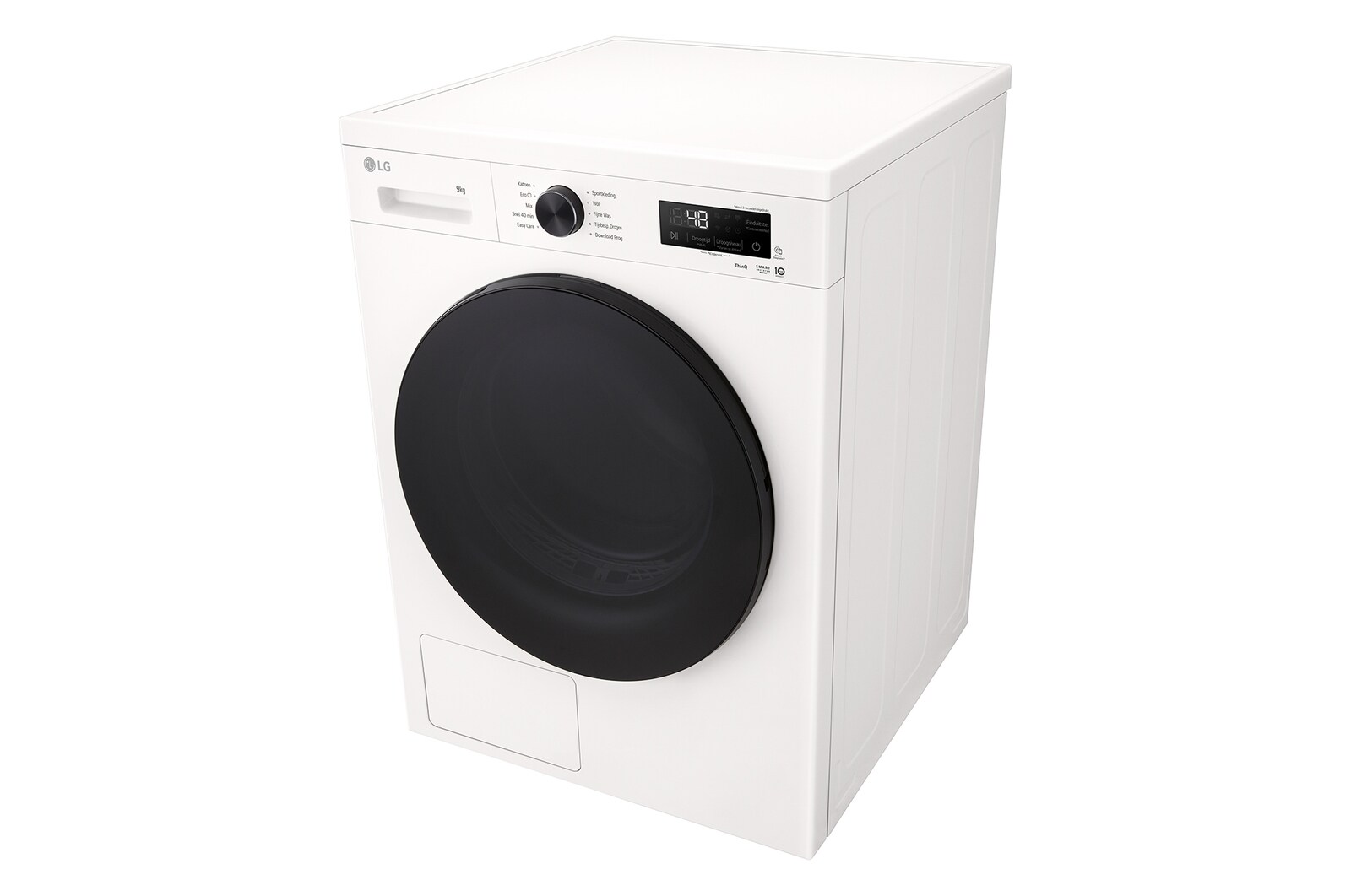 LG 9kg Warmtepomp droger Wit | Zelfreinigende condensor | Sensor Dry | Dual Lint Filter | LG NL, RHX1009NWB