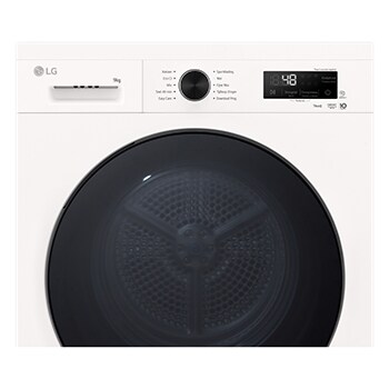 LG 9kg Warmtepomp droger Wit | Zelfreinigende condensor | Sensor Dry | Dual Lint Filter | LG NL, RHX1009NWB