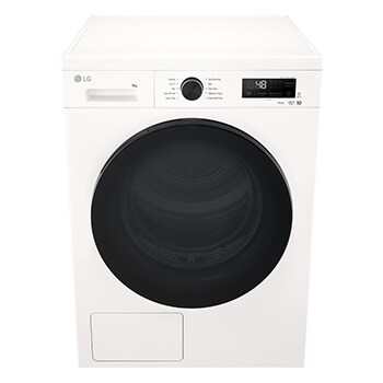 LG 9kg Warmtepomp droger Wit | Zelfreinigende condensor | Sensor Dry | Dual Lint Filter | LG NL, RHX1009NWB