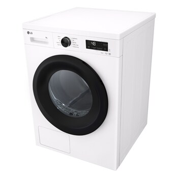 LG 9kg Warmtepomp droger Wit | Zelfreinigende condensor | Sensor Dry | Dual Lint Filter | LG NL, RHX1009NWK