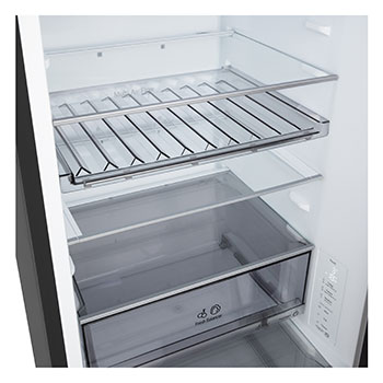 Bovenaanzicht van LG koel-vriescombinatie (GBBS322CEV)