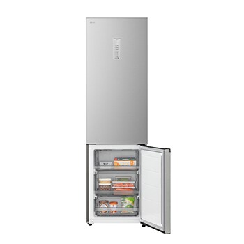 LG 375L Koel-vriescombinatie Zilver | Metal Fresh | DoorCooling+™ | Fresh Converter+| LG NL, GBBS525CPY