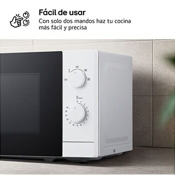 LG 20L Magnetron Wit | 700 W | Easy Bedieningsknop | 25,5 cm draaiplateau | LG NL, MS2082H