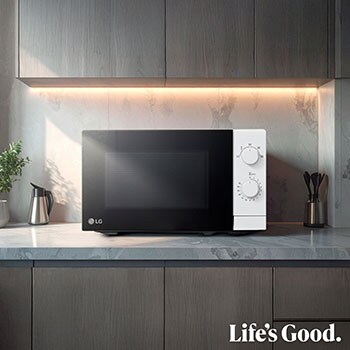 LG 20L Magnetron Wit | 700 W | Easy Bedieningsknop | 25,5 cm draaiplateau | LG NL, MS2082H