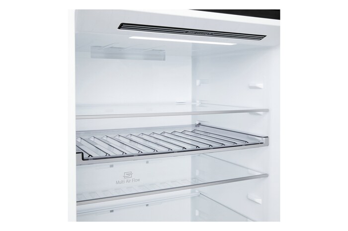 LG 375L Koel-vriescombinatie Zwart | NatureFRESH™ | DoorCooling+™ | LinearCooling™ | LG NL, GBBS726AEV.GBBS001