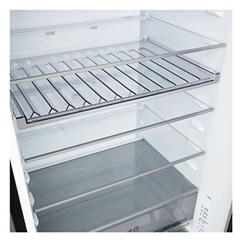 LG 375L Koel-vriescombinatie Zwart | NatureFRESH™ | DoorCooling+™ | LinearCooling™ | LG NL, GBBS726AEV.GBBS001