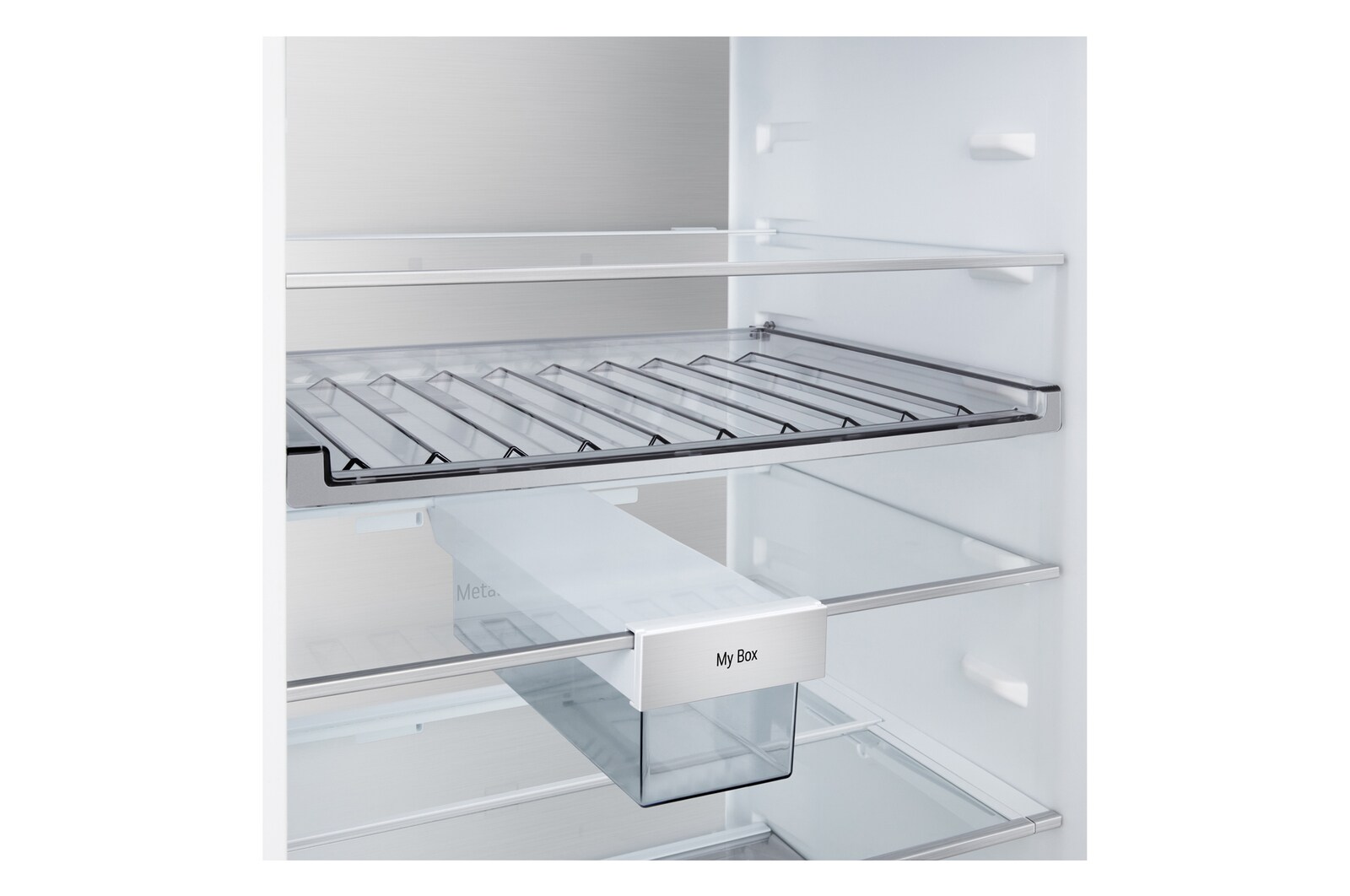 LG 375L Koel-vriescombinatie Zwart | NatureFRESH™ | DoorCooling+™ | LinearCooling™ | LG NL, GBBS726AEV