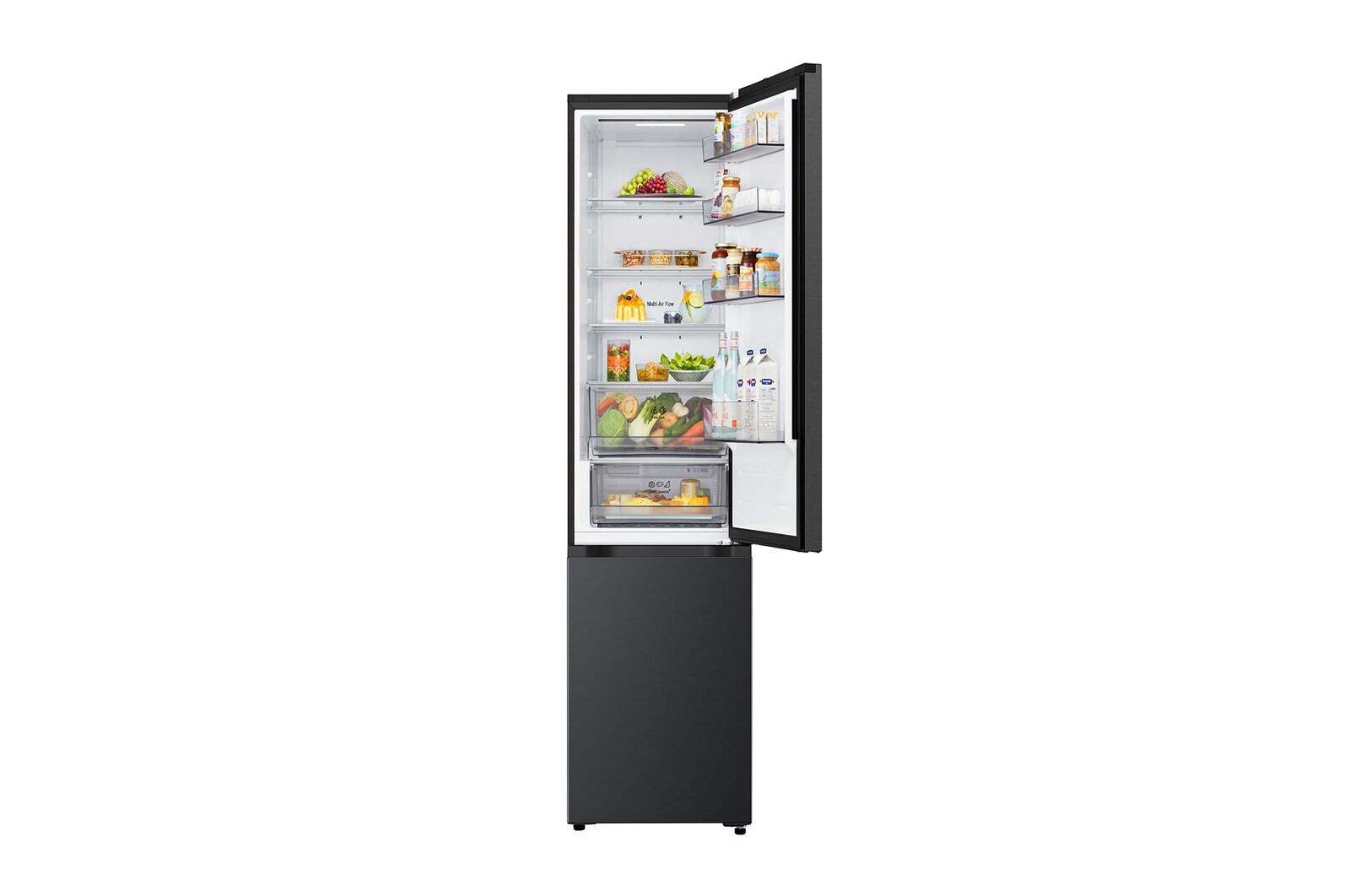LG 333L Koel‑vriescombinatie Zwart | DoorCooling+™ | LinearCooling™ | Fresh Converter+™ | LG NL, GBBSJ1CCEP