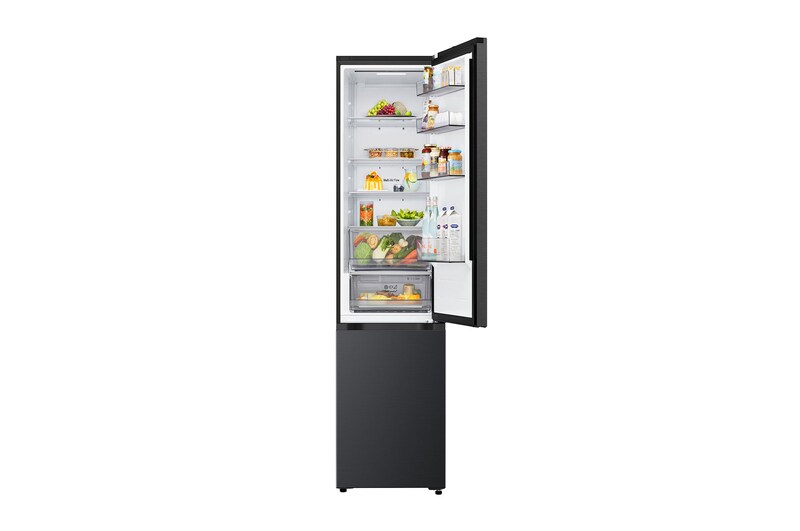 LG 333L Koel‑vriescombinatie Zwart | DoorCooling+™ | LinearCooling™ | Fresh Converter+™ | LG NL, GBBSJ1CCEP