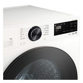 LG 9kg Warmtepomp droger Wit | Zelfreinigende condensor | Eco Hybrid™ | Sensor Dry | LG NL, RHX5009TWB