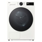 9kg Warmtepomp droger Wit | Zelfreinigende condensor | Eco Hybrid™ | Sensor Dry | LG NL