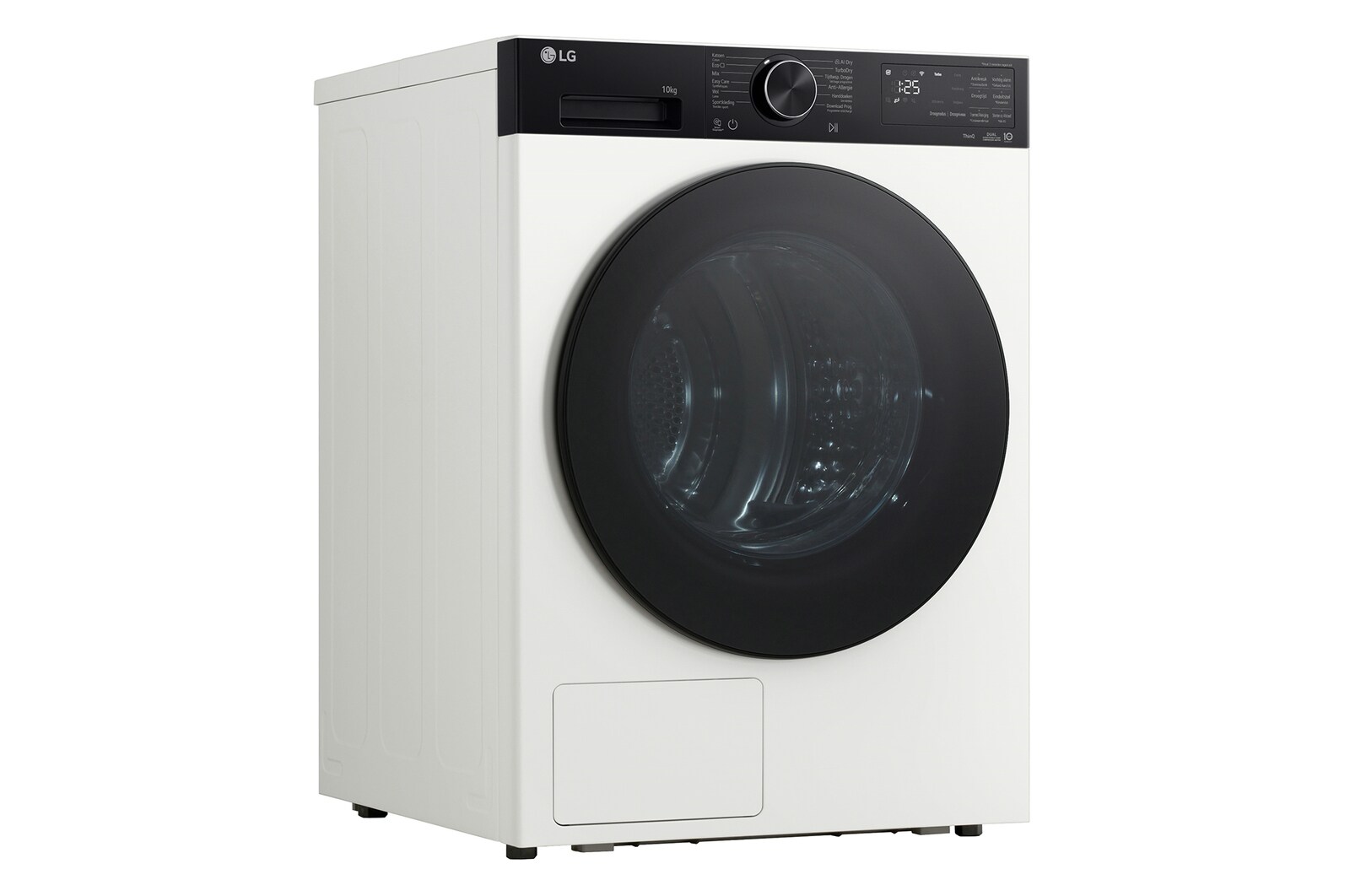 LG 10kg Warmtepomp droger Wit | Zelfreinigende condensor | Eco Hybrid™ | Sensor Dry | LG NL, RHX5010THB