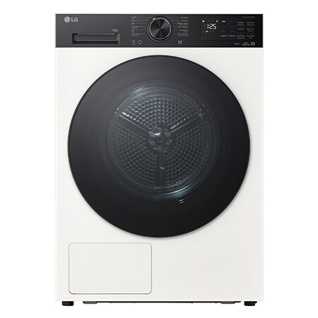 10kg Warmtepomp droger Wit | Zelfreinigende condensor | Eco Hybrid™ | Sensor Dry | LG NL - RHX5010THB