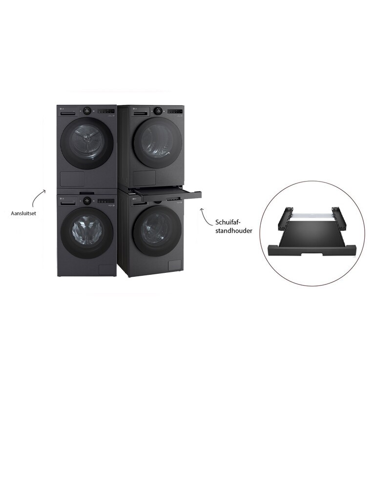 Feature card van Uitschuifbaar tussenstuk voor wasmachine/droger