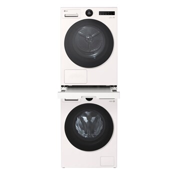 LG Tussenstuk Wasmachine/Droger Wit | Wasmachine Stapalen | LG VX, DK2W