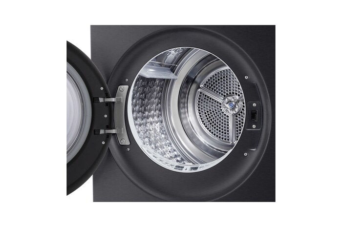 LG 10kg Warmtepomp droger Zwart | Zelfreinigende condensor | Eco Hybrid™ | Dual Inverter Heat Pump™ | LG NL, RT10X8B