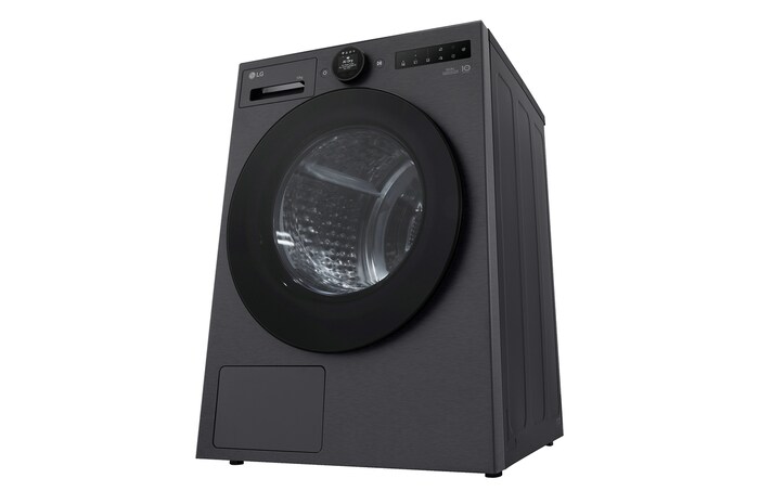 LG 10kg Warmtepomp droger Zwart | Zelfreinigende condensor | Eco Hybrid™ | Dual Inverter Heat Pump™ | LG NL, RT10X8B