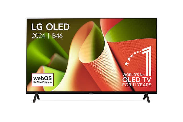 LG 48 Inch LG OLED AI B4 4K Smart TV OLED48B4, OLED48B46LA