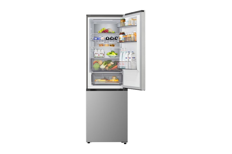 LG 333L Koel‑vriescombinatie Zilver | DoorCooling+™ | LinearCooling™ | Fresh Balancer™ | LG NL, GBBS514CPY