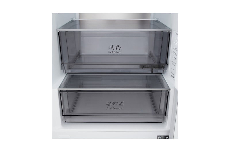 LG 333L Koel‑vriescombinatie Zilver | DoorCooling+™ | LinearCooling™ | Fresh Balancer™ | LG NL, GBBS514CPY