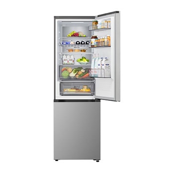 LG 333L Koel‑vriescombinatie Zilver | DoorCooling+™ | LinearCooling™ | Fresh Balancer™ | LG NL, GBBS514CPY