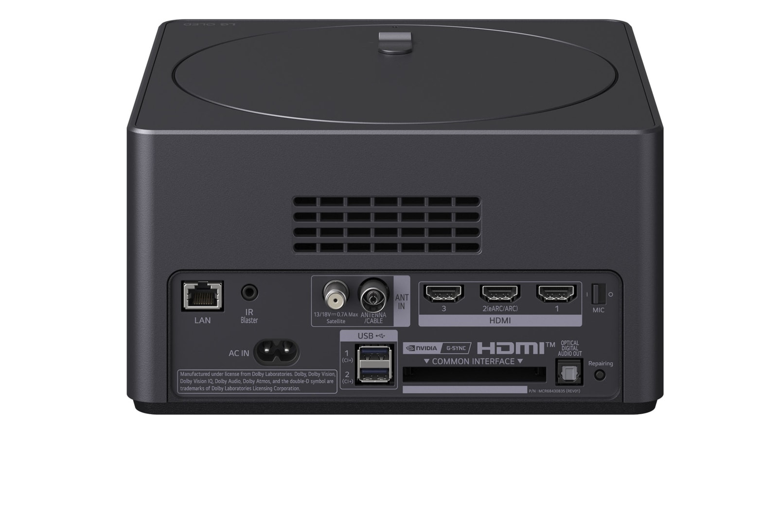 LG True Wireless TV 65 inch LG OLED evo AI M5 met 4K 144Hz video- en audio-overdracht, OLED65M59LA