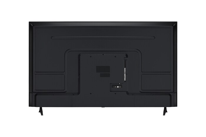 Achteraanzicht van een LG UHD UA73 TV.