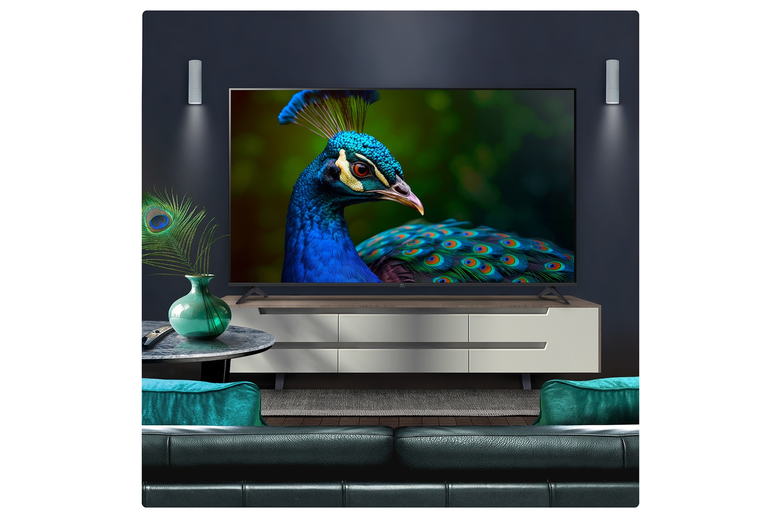 LG 50 inch LG UHD AI UA75 4K Smart TV 2025, 50UA75006LA
