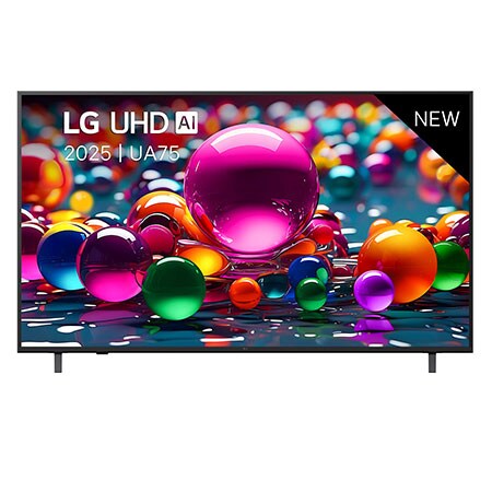 75 inch LG UHD AI UA75 4K Smart TV - 75UA75006LA.AEUQ | LG Nederland