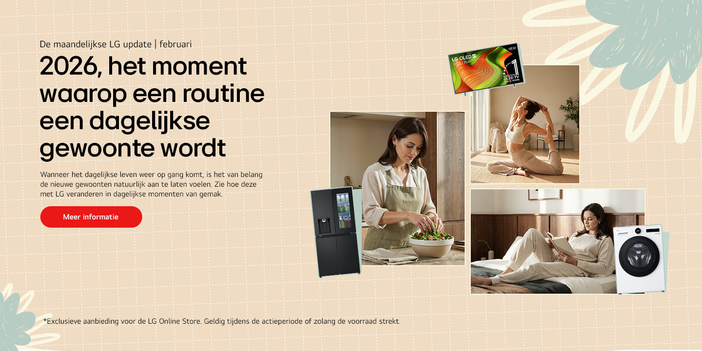 Afbeeldingen met LG huishoudelijke apparaten