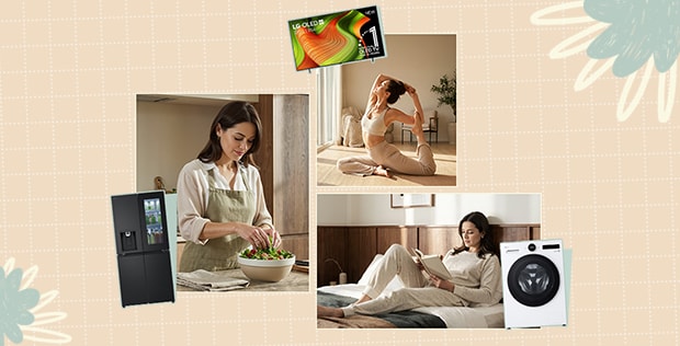 Afbeelding met LG huishoudelijke apparaten	