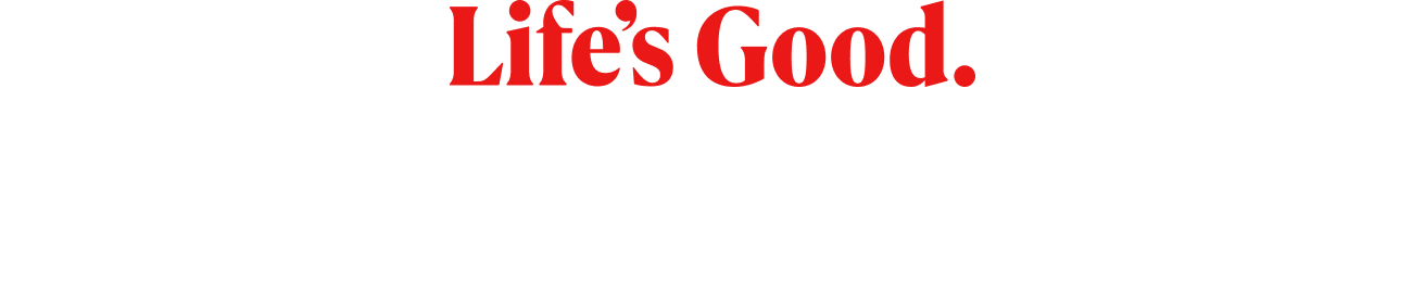 Life's Good (logo image)