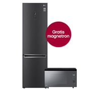 Voorkant van 384 L Koel-Vries AntracietDoorCooling™ Fresh Converter™ Smart Inverter Compressor GBB72MCUGN