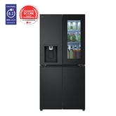 508L Amerikaanse koelkast Zwart | InstaView™ | DoorCooling+™ | Uvnano™