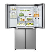 LG 506L Amerikaanse koelkast Zilver | ThinQ™ | Uvnano™ | DoorCooling+™, GML860PYFE