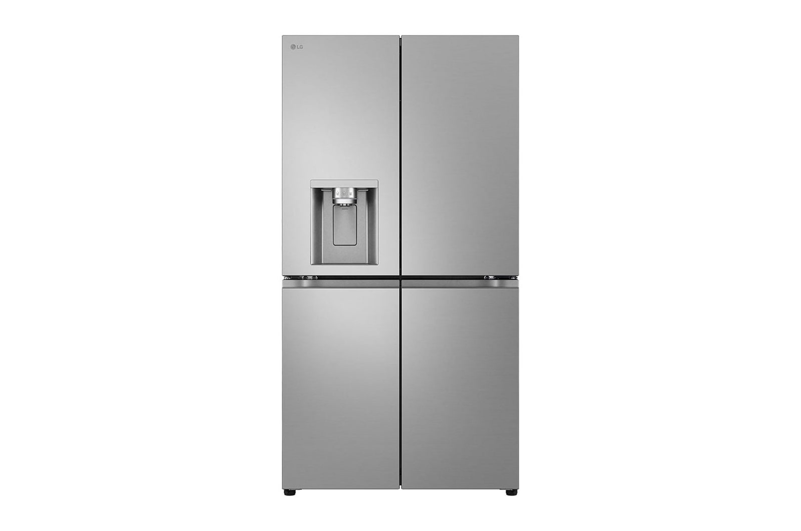 Voorkant van 637L Amerikaanse koelkast Zilver | ThinQ™ | Uvnano™ | FRESH Converter™ - GML960PYFE