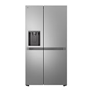 Voorkant van 641L Amerikaanse koelkast Zilver | Linear Cooling™