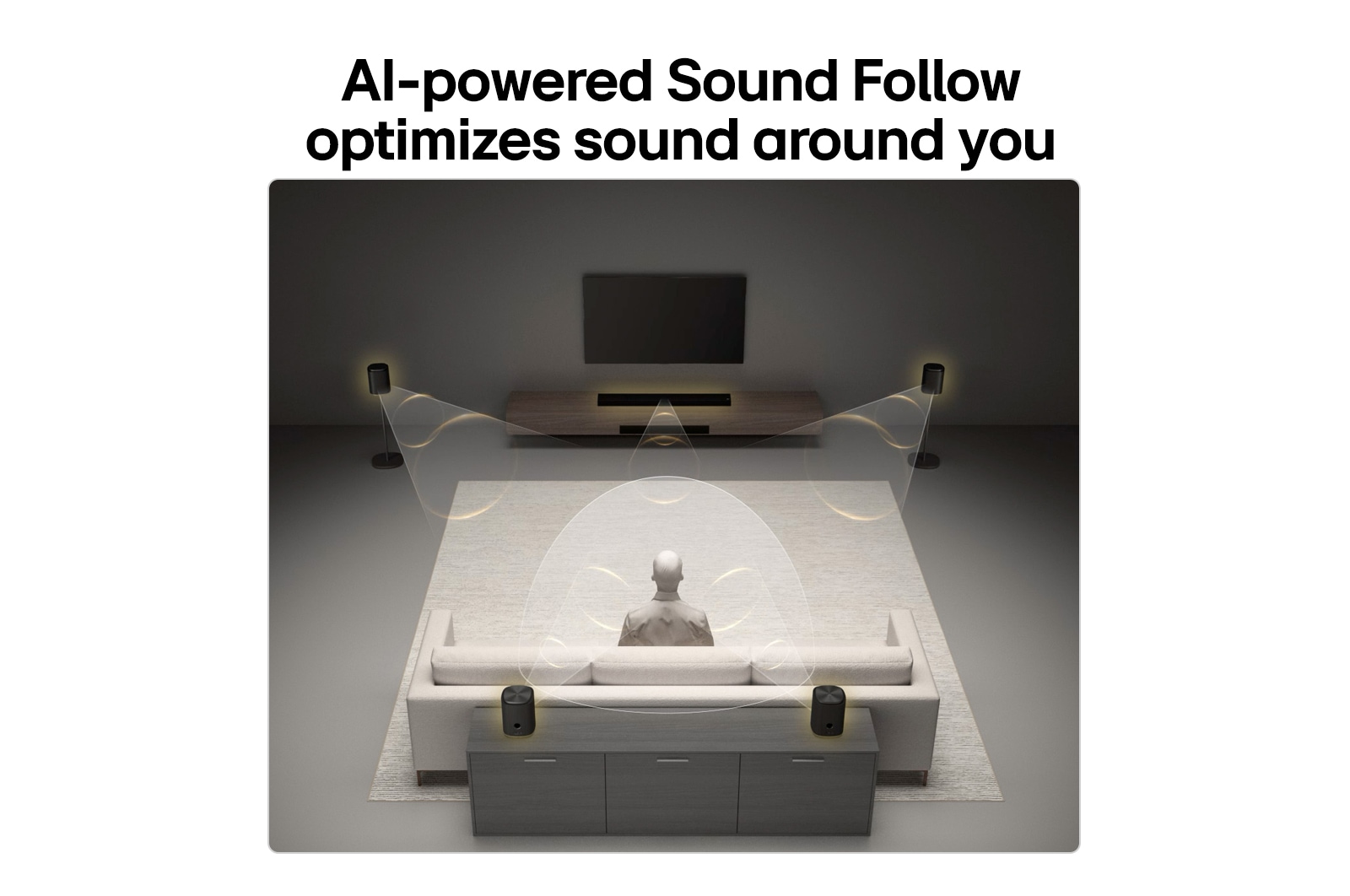 LG Suite audio H7 : Barre de son tout-en-un avec son spatial 9.1.6 et Dolby Atmos FlexConnect, H7