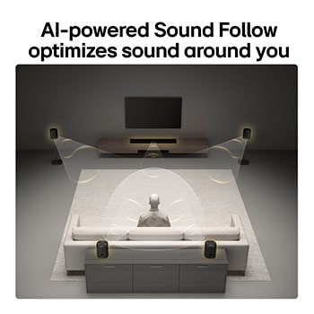 LG Suite audio H7 : Barre de son tout-en-un avec son spatial 9.1.6 et Dolby Atmos FlexConnect, H7