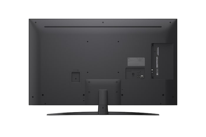 LG TV-scherm met een AI Magic Remote op de voorgrond. De AI-knop is gemarkeerd en een tekstballon toont tekst, stel een film voor die ik leuk vind. Op het scherm zien we het gebruikerspictogram E, dat aangeeft hoe AI Voice ID in staat was om te identificeren welke gebruiker het was en gepersonaliseerde aanbevelingen te geven op basis van alleen hun stem.