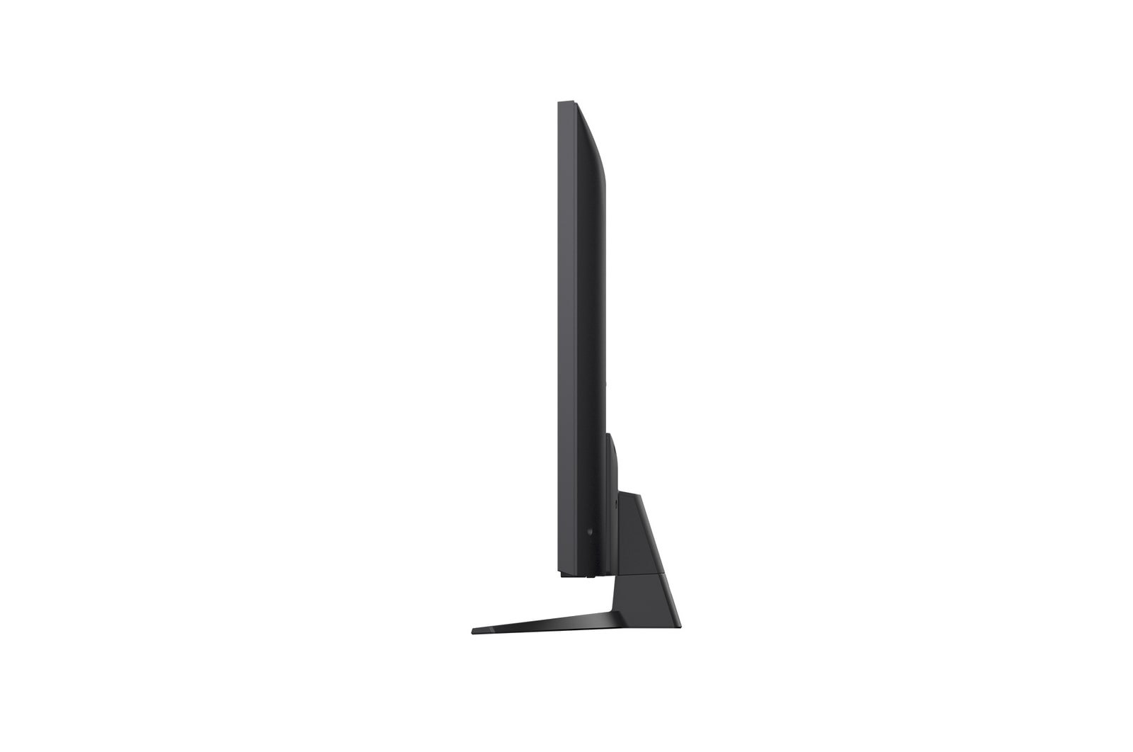 LG TV met een indrukwekkend groot scherm aan de muur boven een LG Soundbar in een moderne woonkamer.