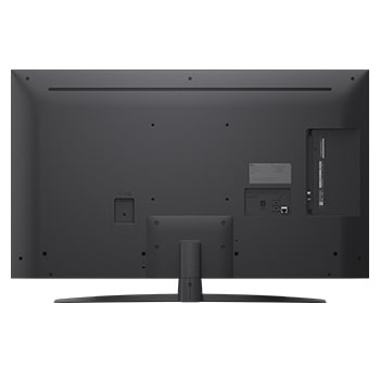 LG TV-scherm met een AI Magic Remote op de voorgrond. De AI-knop is gemarkeerd en een tekstballon toont tekst, stel een film voor die ik leuk vind. Op het scherm zien we het gebruikerspictogram E, dat aangeeft hoe AI Voice ID in staat was om te identificeren welke gebruiker het was en gepersonaliseerde aanbevelingen te geven op basis van alleen hun stem.