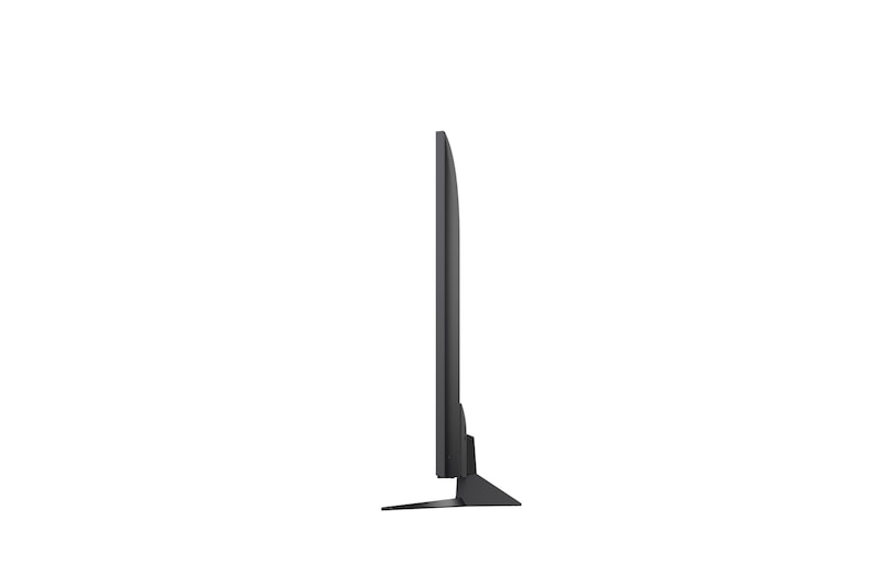 LG TV met een indrukwekkend groot scherm aan de muur boven een LG Soundbar in een moderne woonkamer.
