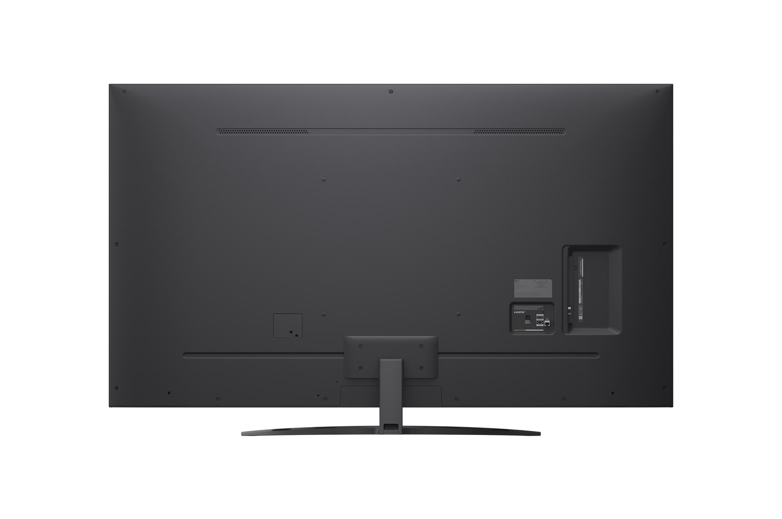 LG TV-scherm met een AI Magic Remote op de voorgrond. De AI-knop is gemarkeerd en een tekstballon toont tekst, stel een film voor die ik leuk vind. Op het scherm zien we het gebruikerspictogram E, dat aangeeft hoe AI Voice ID in staat was om te identificeren welke gebruiker het was en gepersonaliseerde aanbevelingen te geven op basis van alleen hun stem.
