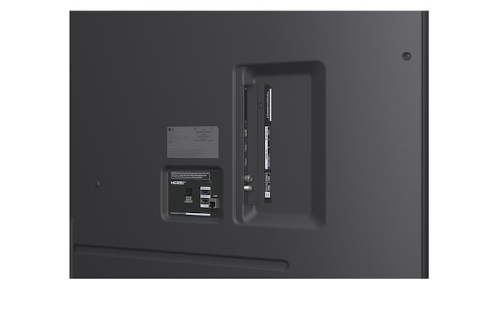 Close-up van een LG TV-scherm waarop te zien is hoe AI Search werkt. Er wordt een klein chatscherm geopend dat weergeeft hoe de gebruiker heeft gevraagd voor de beschikbare sportwedstrijden. AI Search reageert via chat en via miniatuurafbeeldingen van verschillende beschikbare inhoud weer te geven. Er wordt ook gevraagd om het aan Microsoft Copilot te vragen.