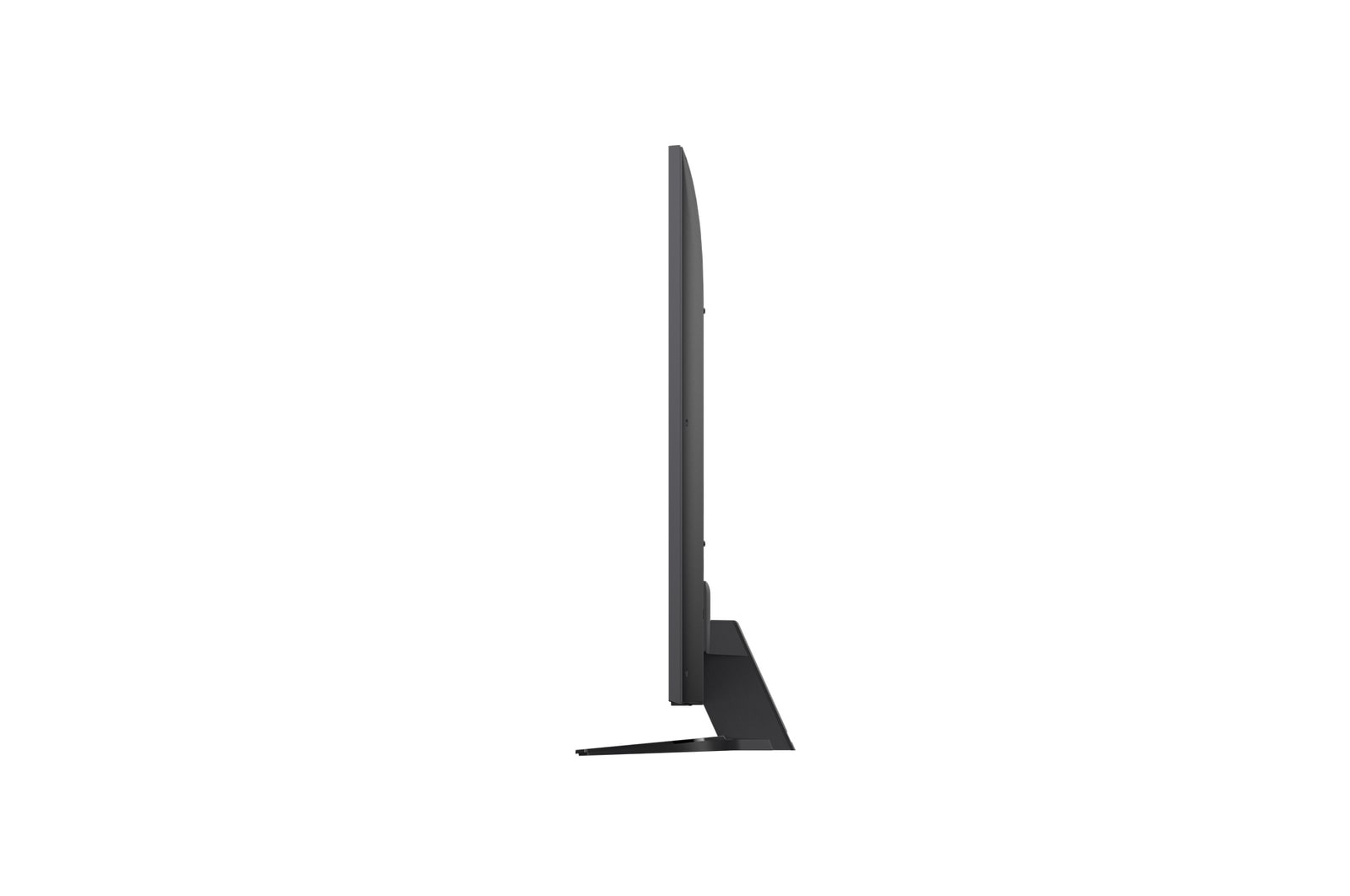LG TV met een indrukwekkend groot scherm aan de muur boven een LG Soundbar in een moderne woonkamer.